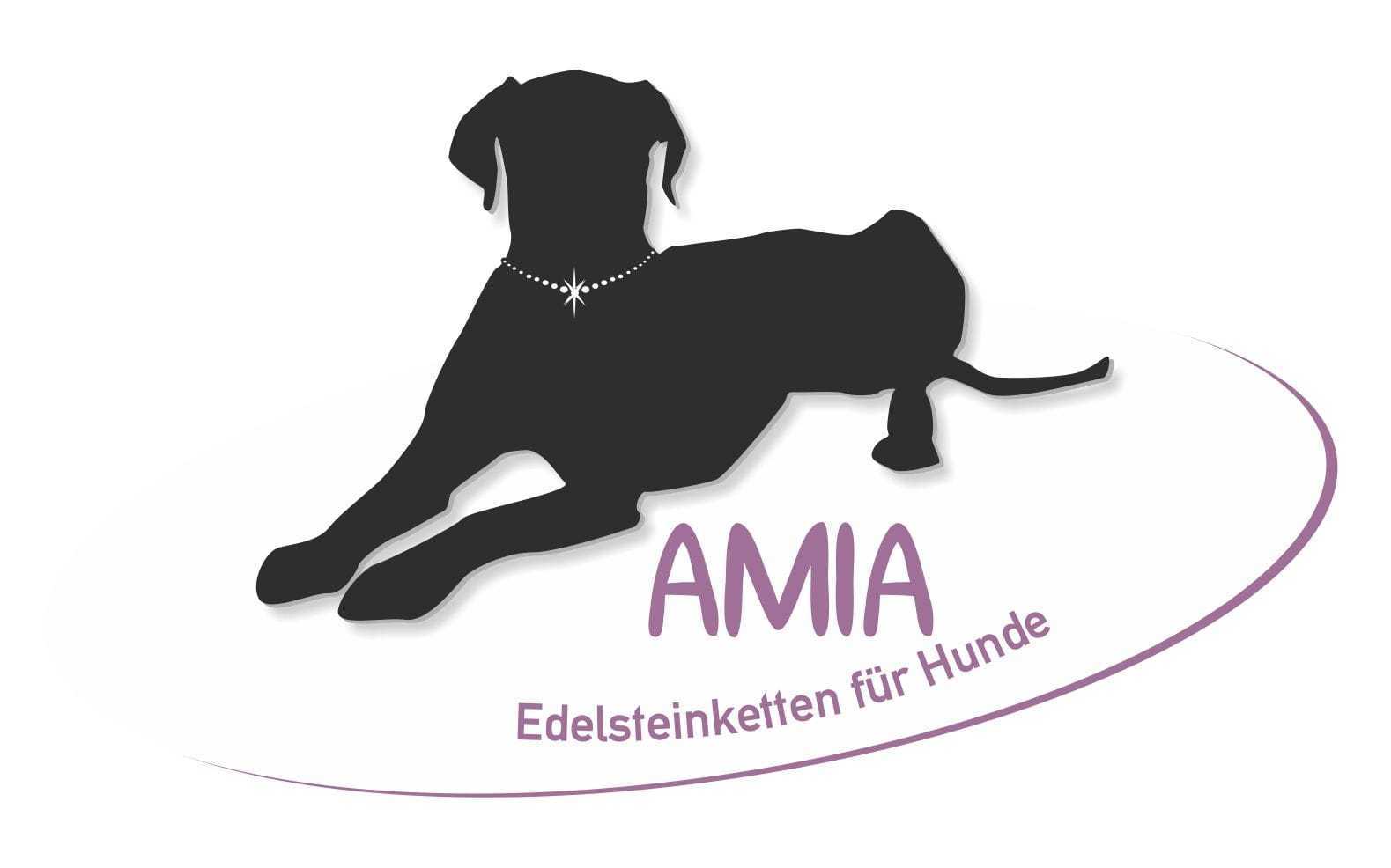 AMIA  -  Edelsteine und Bernsteinketten für Hunde
